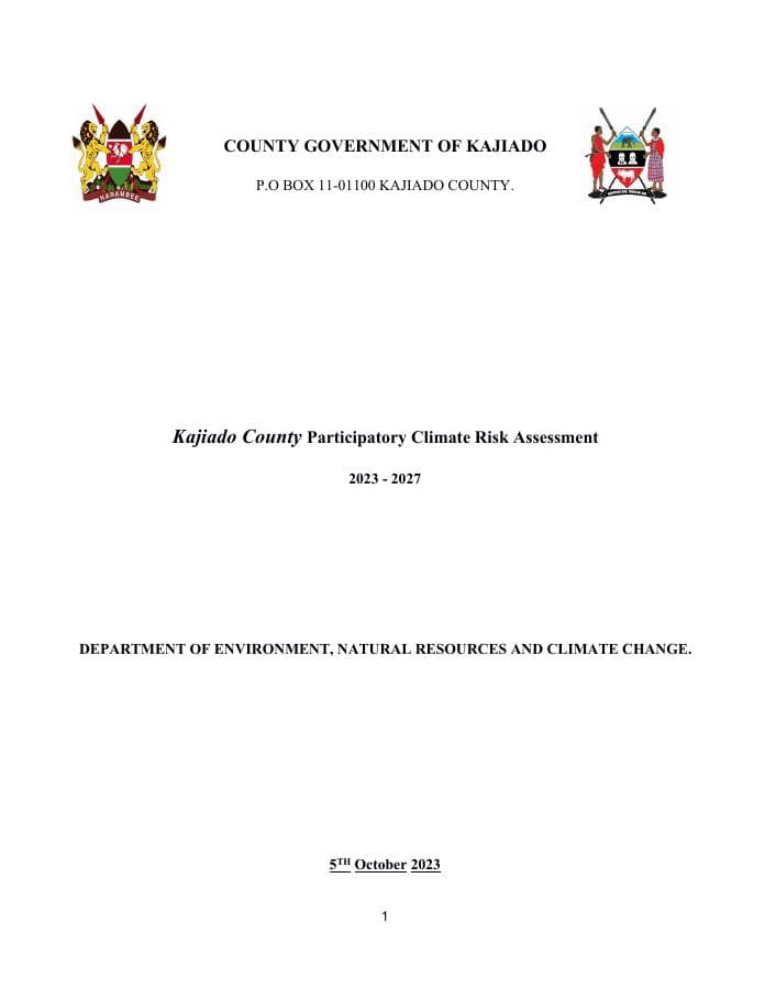 Kajiado PCRA Editted  October 23